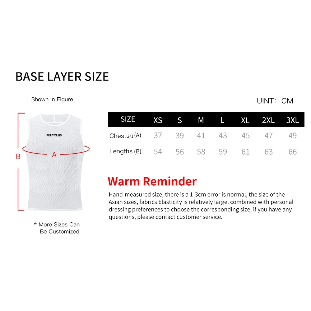 Men PNS Cycling Jersey Mesh Breathable Cycling Base Layer MTB Road Bike Vest Sports Bicycle Underwear Cycling Undershirt 6