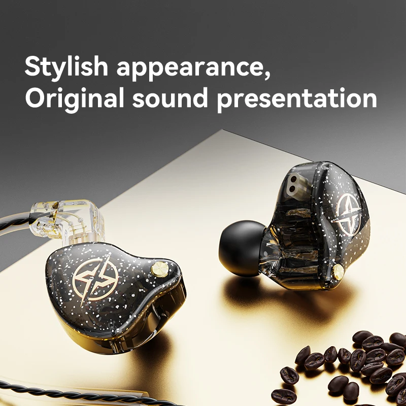 Premium Detachable Wired Earbuds with Microphone - HiFi Stereo Sound for Sports, Music, and Gaming