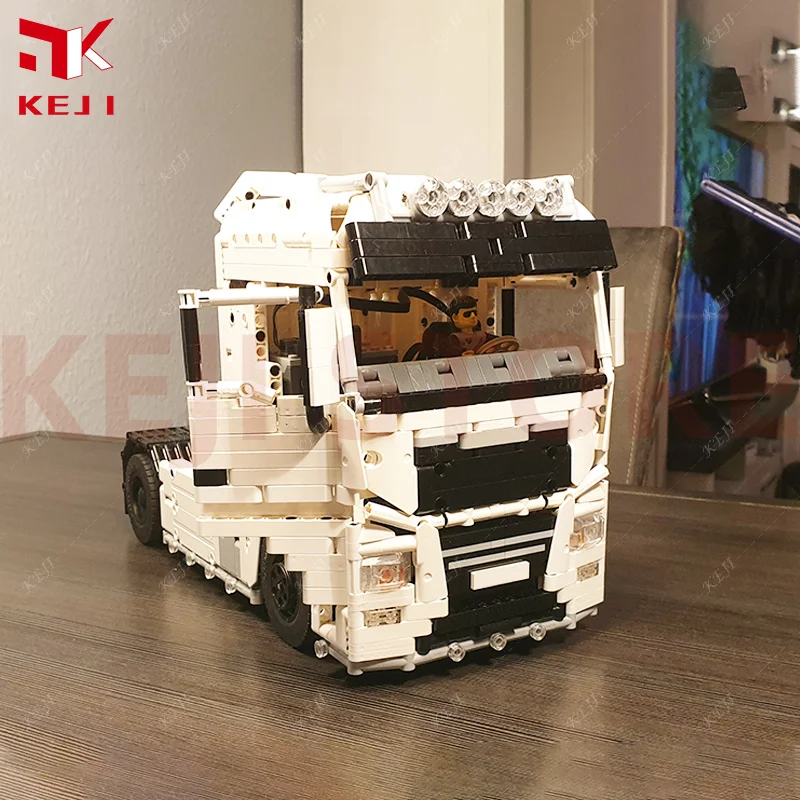Фото Детский конструктор KEJI MOC-55491 1:17 MAN TGX RC №5