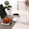 Home Office Cup Warmer Pad Glass Constant Electric Heater Coffee Cup Mug USB Insulation 55 ° C Thermostat Coaster Tea Milk 2