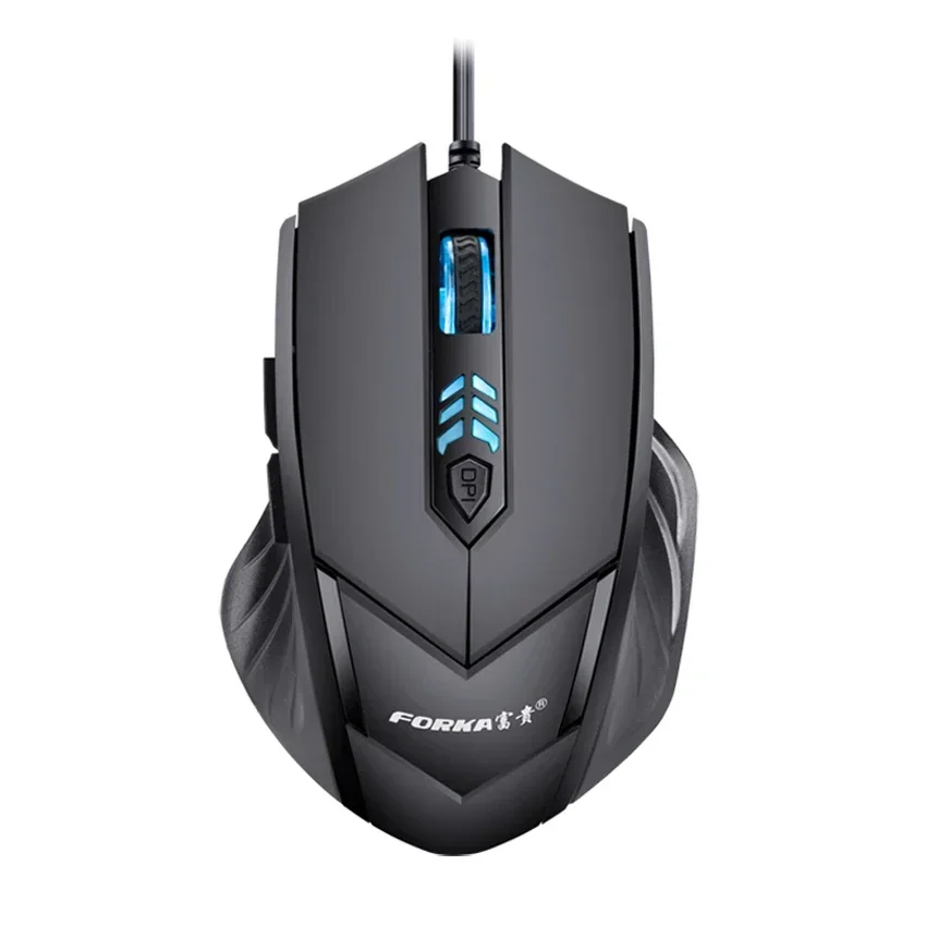 Silence Click Wired Gaming Mouse 6 Buttons USB Mute LED Optical Cable Ergonomic Computer Mouse Mice for PC Laptop Gamer gaming mouse wired mouse