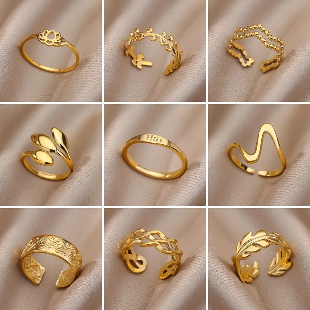 22K Gold Indian Rings Online - Queen of Hearts Jewelry