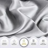 1PC 100% Lyocell fiber Pillowcase 48x74cm Super Soft Solid Color Pillow Case Bedding Envelope PillowCover For Home/Hotel 2
