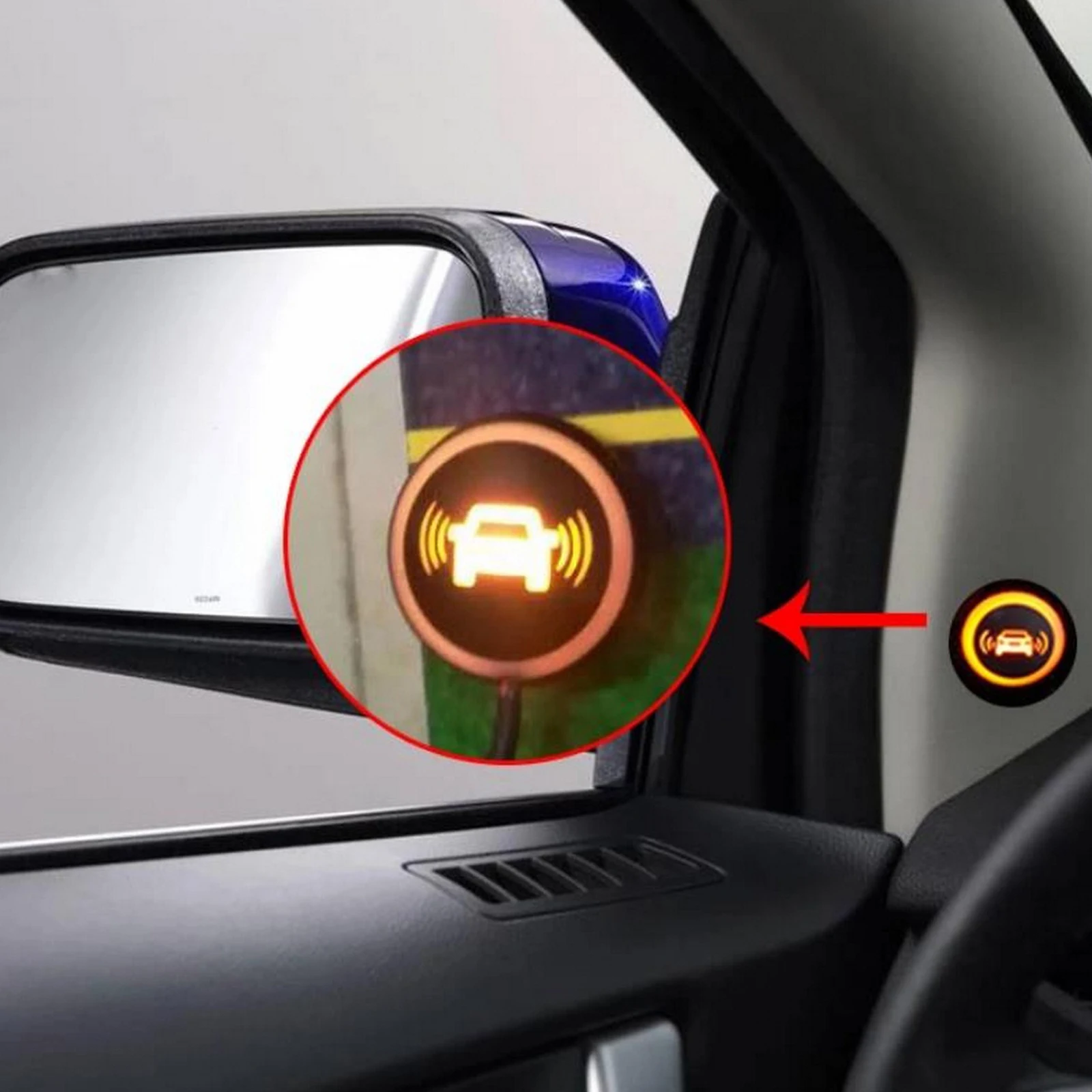 Car BSD BSM Blind Spot Radar Detection System Microwave Sensor Change