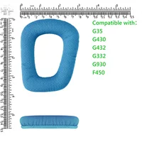 Ivinxy Ear Pads Cushion muff cap beam for logitech G331 G332 G432 G431 G430 G230 G231 G930 Headset headphone bridge girder pad 6