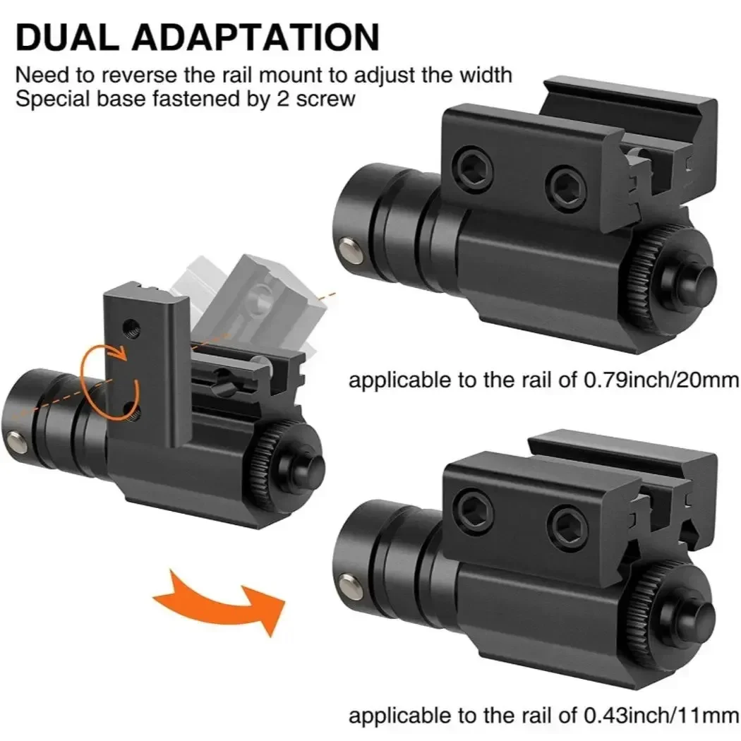 Rifles Red Dot Laser Sights Metal Ar15 Green Dot Laser Red Picatinny Rails Pistol Sights Hunting Adjustable Lasers Calibrated tactical reflex sight