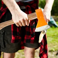 Outdoor Accessories Ax Replacement Handle Wooden Fitting Firewood Accessory 2