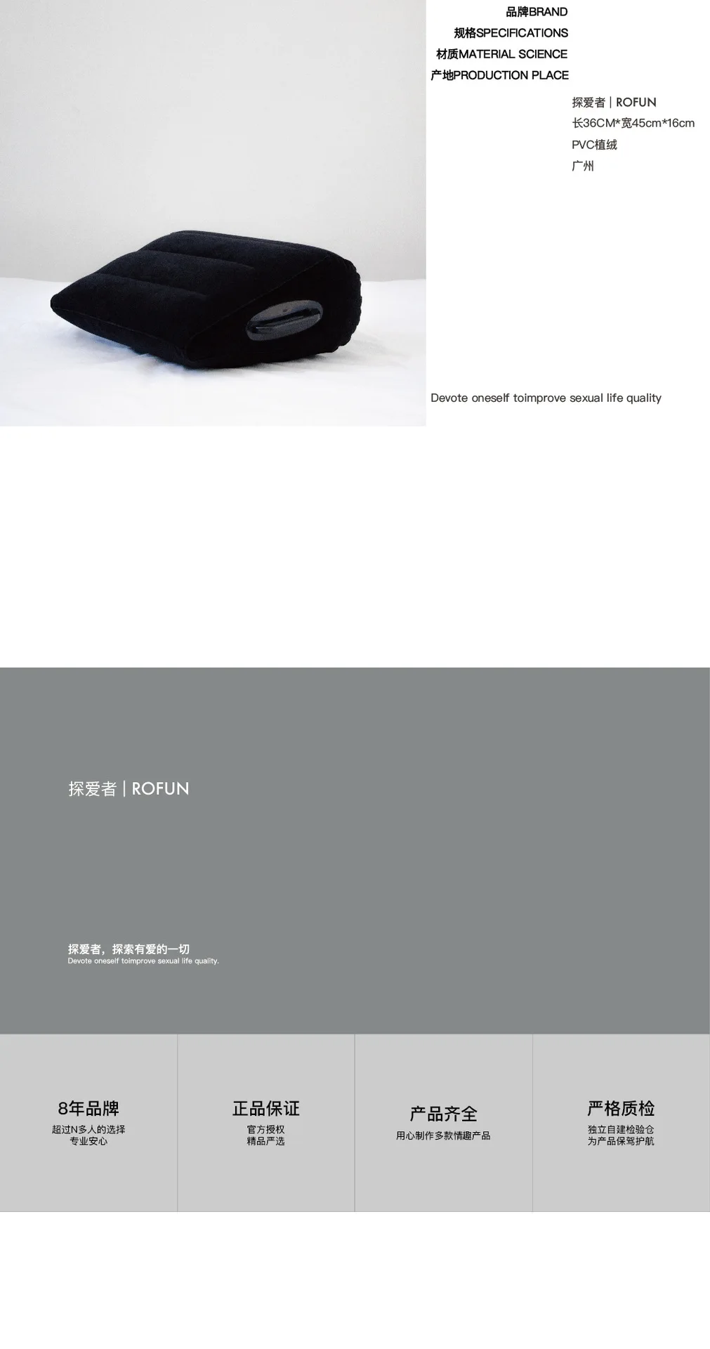 Description Picture 5 of itemInflatable Travel Pillow Multifunctional Body Pillow Lumbar Pillow Travel Positions Support Air Cushion Pvc Triangular Pillow