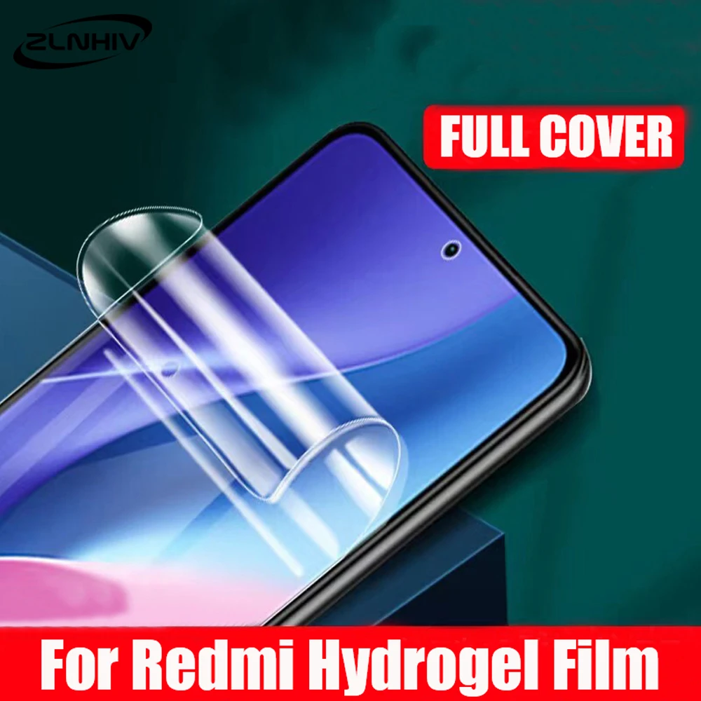 

ZLNHIV hydrogel film For Redmi k50 k40 k30 pro plus Gaming Ultra k30i k30s k50i k40s screen protector protective film cover 9D