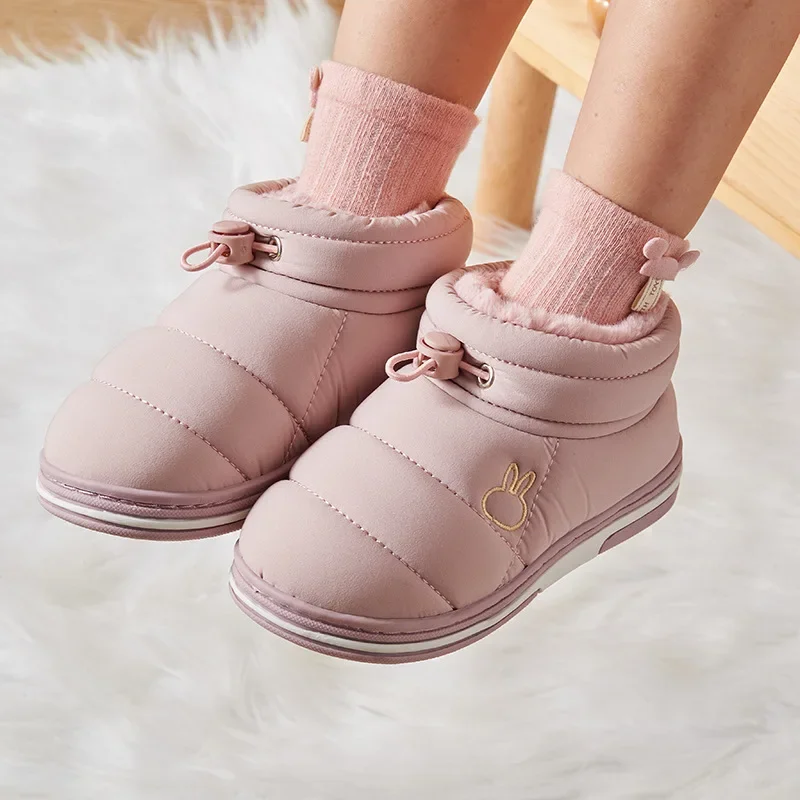 Children Cotton Slippers  Home Cotton Baby Snow Boots Winter Shoe for Girl Kids Boots for Kids Girl Boy Shoes Botas Para Niñas