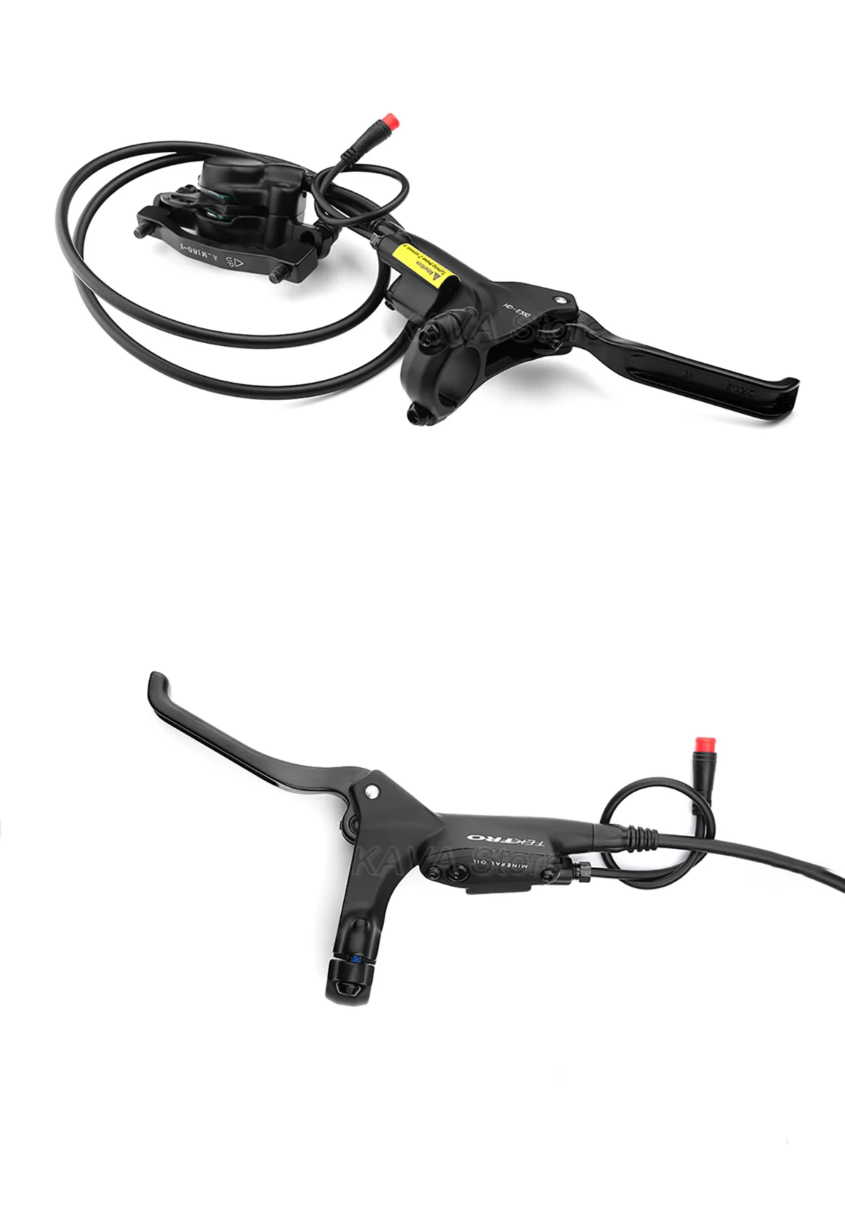 Description Picture 5 of itemTektro E3520/E350 Electric Bike Hydraulic Brakes Front Rear 900mm/1850mm eBike Disc Brakes Power Off Lever Dual Piston