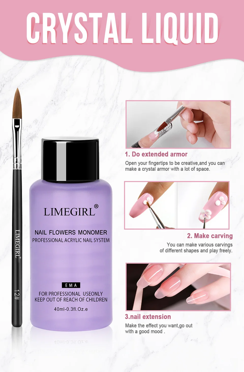 Professional Acrylic Nail Kit