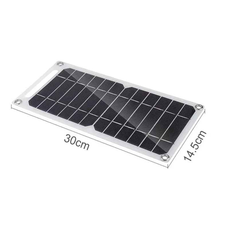 35W 5V Sunpower Portable Solar Panel Solar Plate with USB Safe Stabilize Charger For Power Bank Phone Outdoor Camping Home RV 6