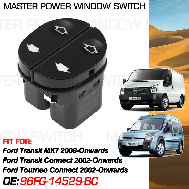 Interruttore Di Controllo Della Finestra Principale Di Alimentazione Elettrica A 8 Pin Per Ford Transit Mk7 Ford Transit Connect Ford Tourneo Connect