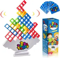 New 3D Tetris Tower Balancing Stacking Toys, Board Games for Kids,Puzzle Board Assembly Brick Educational, Parties, Travel Toys 2