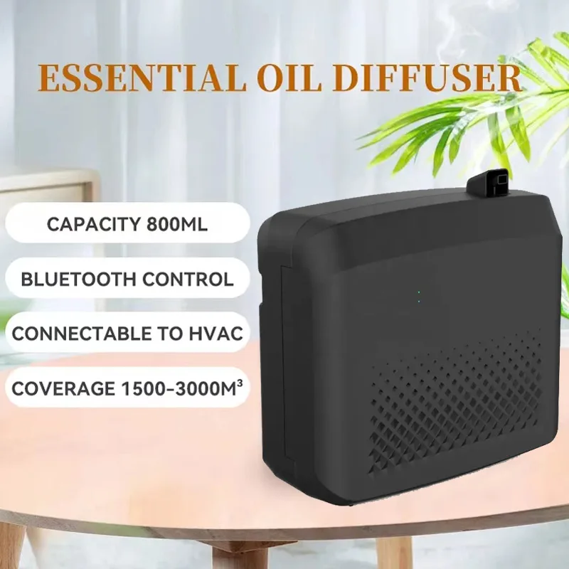 

3000m³ Aroma Diffuser Electric Aromati Oasis 800ML Essential Oil Capacity Air Freshener Bluetooth Control Incense Burner
