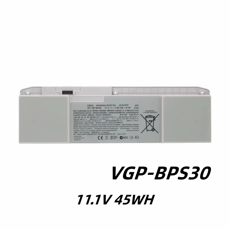 

VGP-BPS30 11.1V 45WH Laptop Battery For SONY VAIO T11 T13 SVT-11 SVT-13 SVT131A11P SVT13115FGB SVT1312X1RS SVT13132CXS