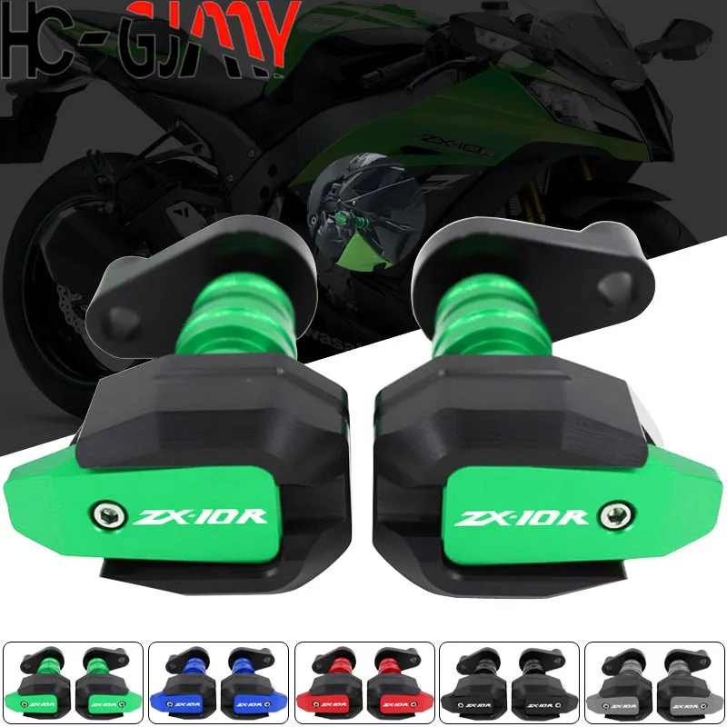 Frame Sliders Ninja 500 No-Cut Frame Sliders For Kawasaki