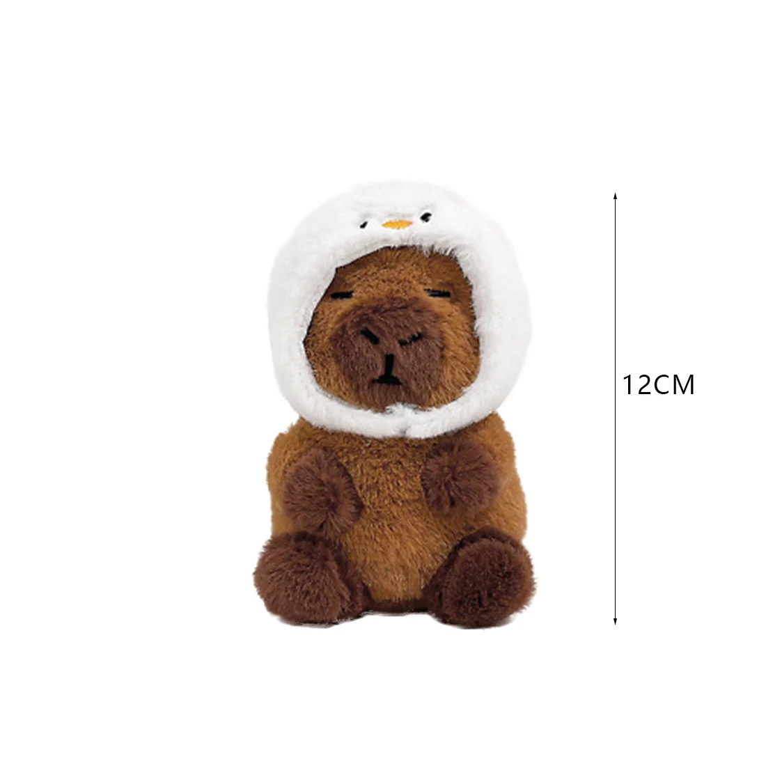 New Capybara Plush Toys Women Cute Capibara Bag Pendant Keychain Kids Backpack Decor Party Birthday Gift Fluffty Doll Factory