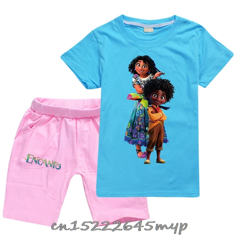 Spring Summer Encanto Cartoon Sets Boy Clothes Kids Clothes T shirt Sets  Children Clothing Boys Girls Tshirt Suit 2022 top _ - AliExpress Mobile