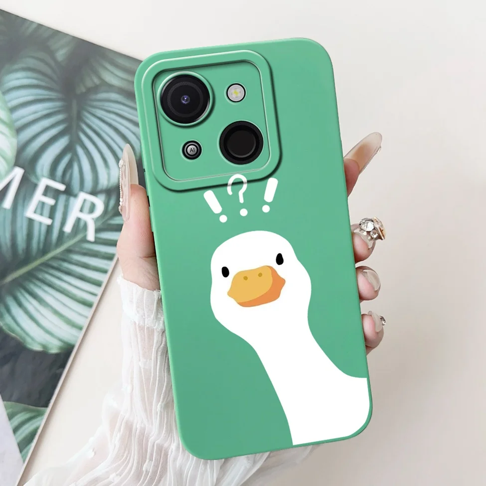 Cute Cat & Floral Silicone Phone Case - Stylish Protective Bumper