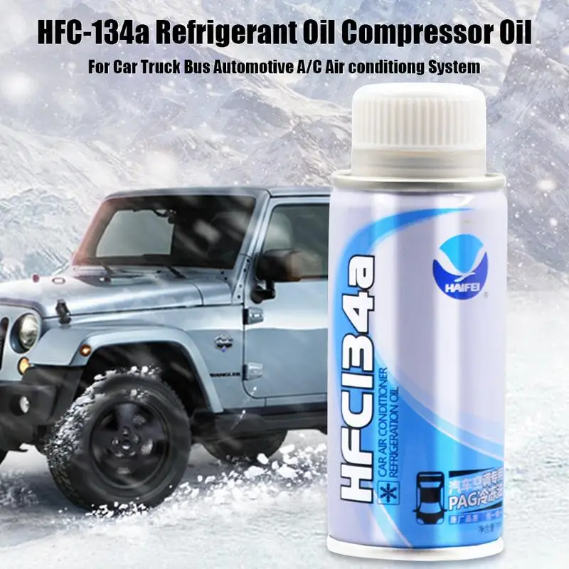 70ml Car 134a Refrigerant Oil For Car Truck Bus Bus Automotive Air