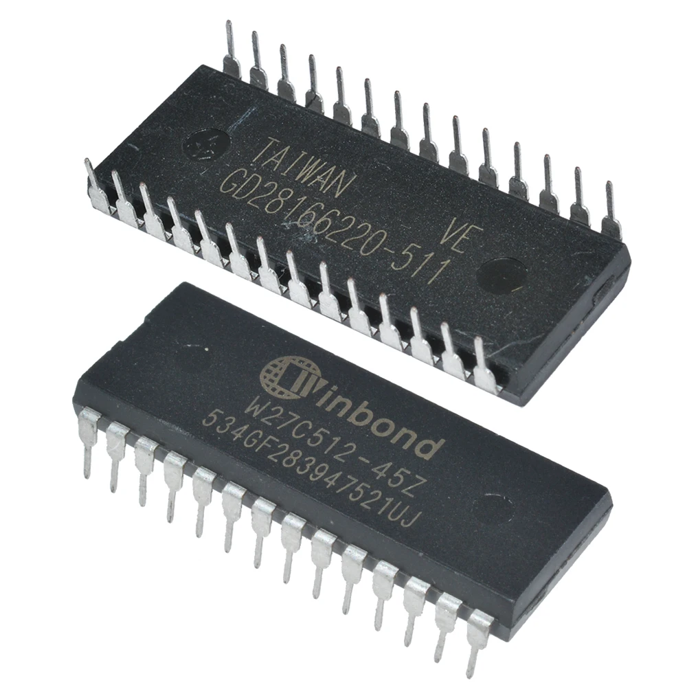 diymore IC Chips W27C512 W27C512-45Z 28DIP IC EEPROM 512KBIT Original ...