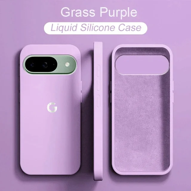 Luxury Premium Original Liquid Silicone Shockproof Slim Phone Case Cover