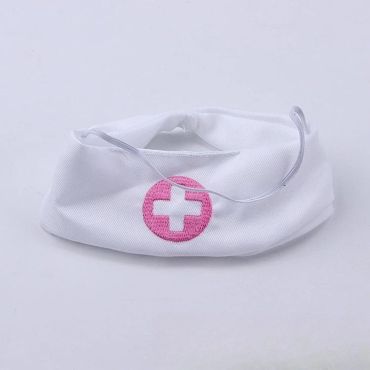 Funny Nurse Dog Costume Cute Pet Cosplay Outfit for Puppies & Small Cats
