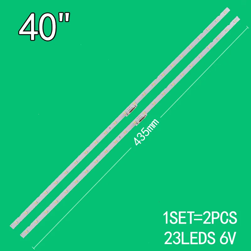 Suitable for Samsung 40-inch LCD TV BN61-15481X BN96-45955A HG40NJ678 UE40NU7500 UE40NU7170 backlight strip for 58 inch lcd tv jl e580m2330 408bs r7p m hf bn96 46866a bn61 15847a ue58ru7100 un58nu7100 un58nu6080 ua58ru7100 ue58ru7170