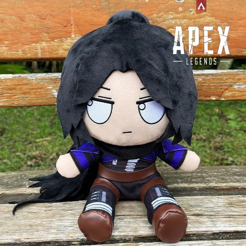 Apex Legends Plush Wraith Pillows Stuffed Cute Kawaii Keychain Cartoon Game Heirloom Nessie Doll Soft Toys for Children Gift apex legend 9cm wraith kunai ap metal key chain mini katanas real game bali song knife training samurai toys knive for children