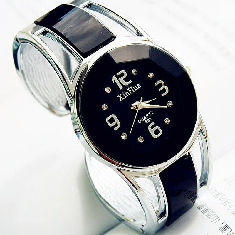 2021 New Fashion Mickey Bracelet Watches Women Dress Analog Clock Girl's Cute Rhinestone Wristwatches Ladies Casual Quartz Watch