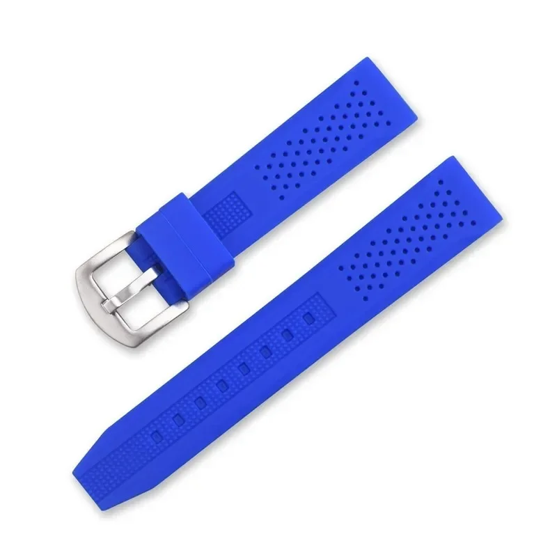 Premium Soft Breathable Silicone Waterproof Sport Watch Strap Accessories