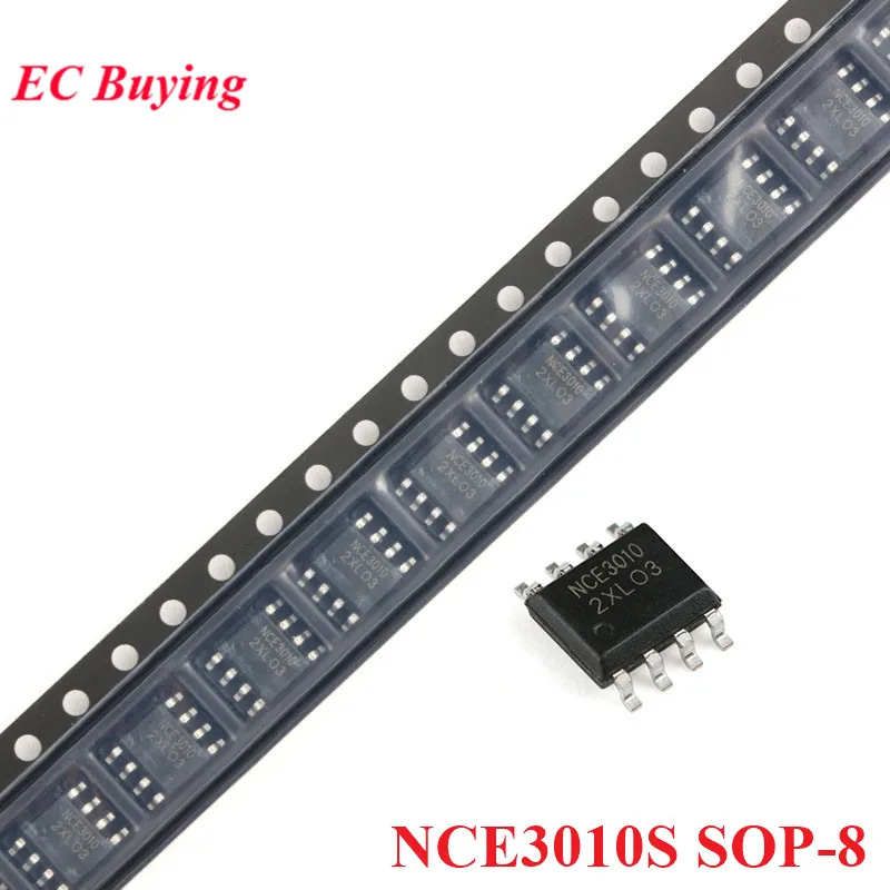Lot De 10 Transistors NCE3010S SOP-8 - Neufs, Pour Montage De Circuit électronique, Sans Marque