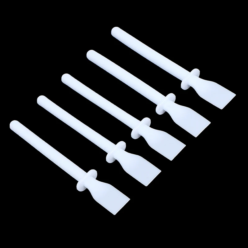 Plastic Palette Knife Painting Mixing Tools For Watercolors Carving Oil Painting Art School Students Supplies 5PCS