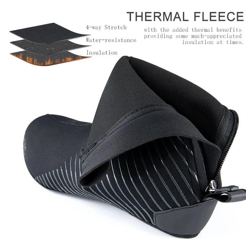 Thermal Cycling Shoe Cover Bike Overshoe Cold Weather for Men Women Waterproof Road Mountain Bicycle Booties Neoprene bicycle shoe covers