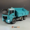 MAN TGS 1/14 Full Metal 6X6 Three-Way Hydraulic Dump Remote Control Truck Model Toy Gift Brand New 4