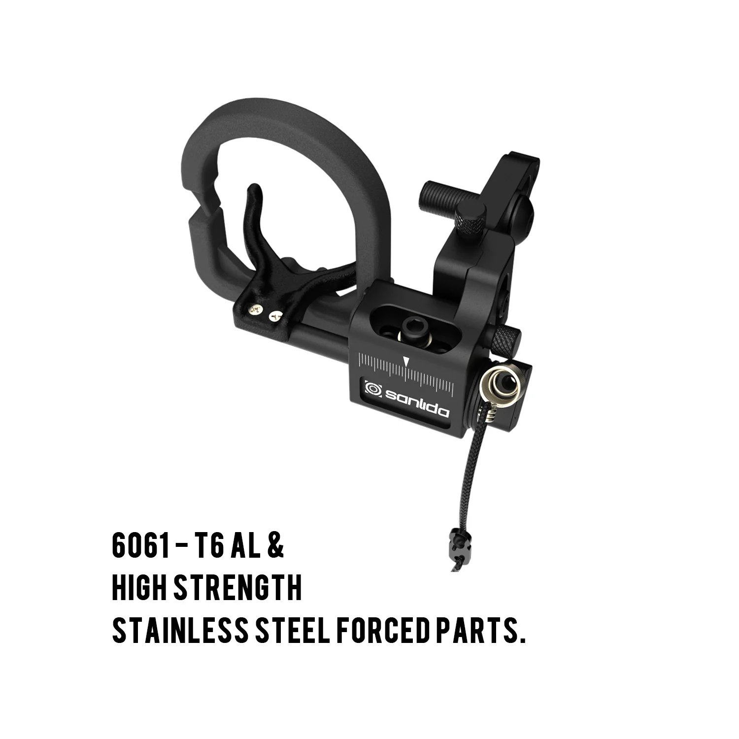 Sanlida Dragon 10 Aluminium Alloy Drop Away Arrow Rest Fine Adjustable Archery Stable Accurate Shooting for Compound Bow