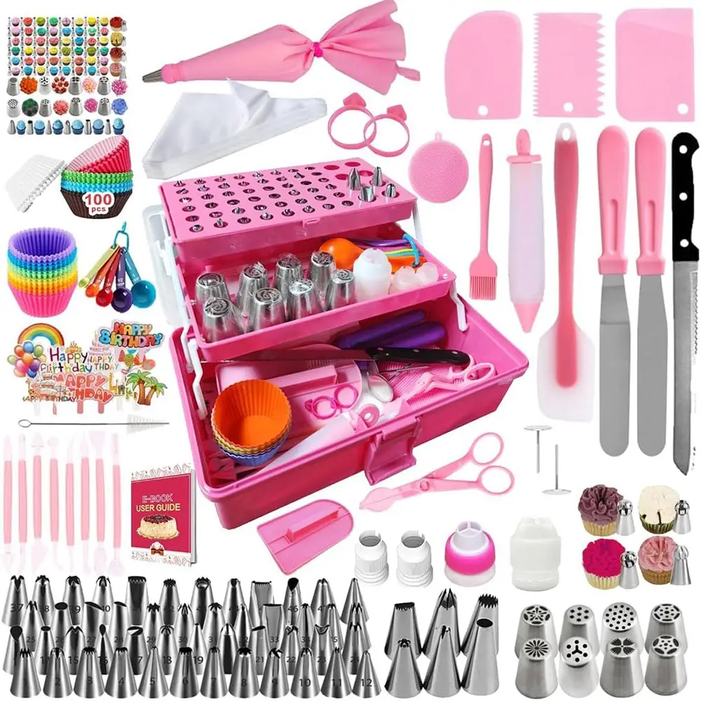 359-Piece Cake Decorating Baking Supplies Set – Beginner Friendly 1