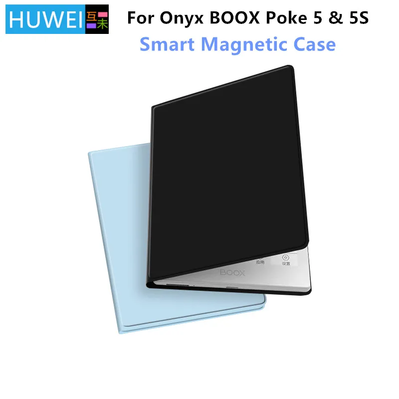 Magnético Smart Cover Case para Onyx Boox Poke Ultra Fino Ebook Stand Skin Case Auto Wake up