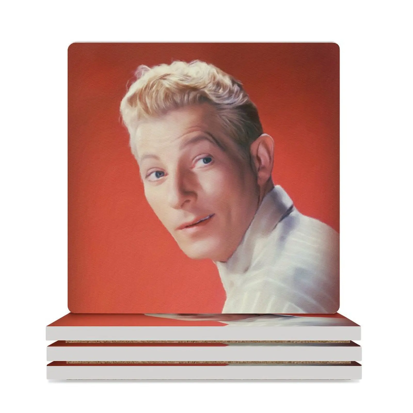 

Danny Kaye, Movie Legend Ceramic Coasters (Square) plate custom mug mat Coasters