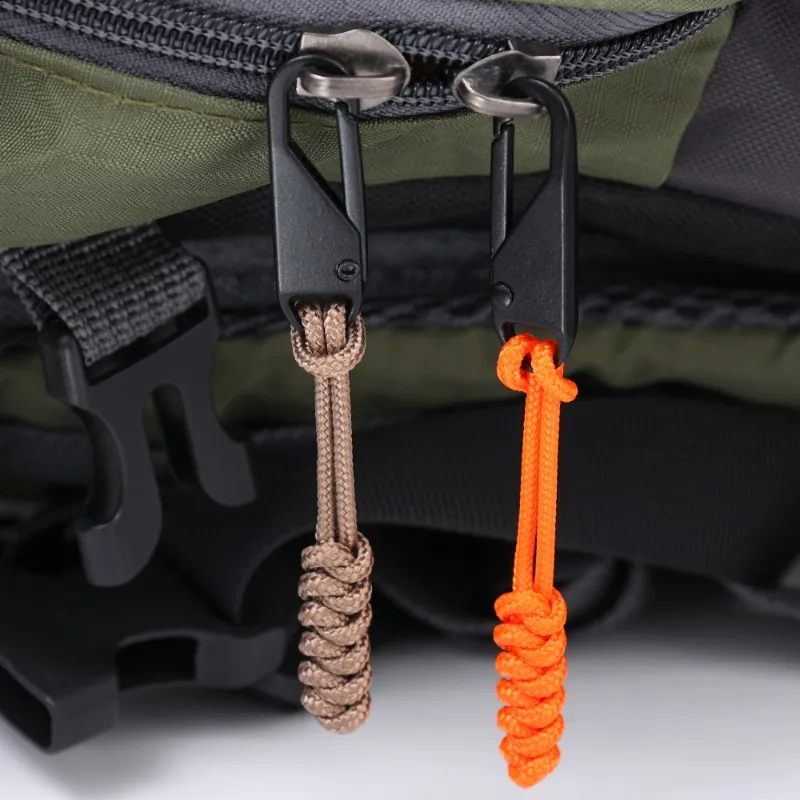 Portable Zipper Pull Colorful Detachable Zipper Sliders Cord 1/20PCS Travel Bag Suitcase Backpack Extend Puller Outdoor Bag Zip zipper pullers zipper sliders zipper accessories