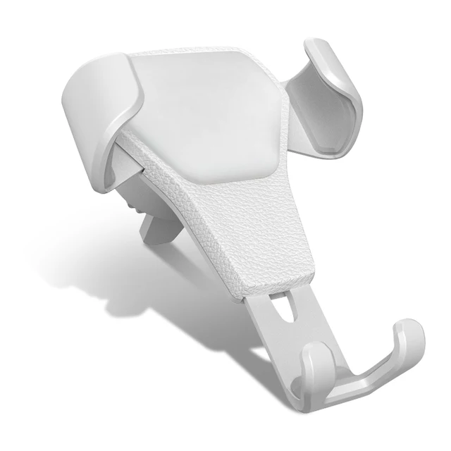 Car Mobile Phone Holder Air Vent Clip GPS navigation For Audi Sline A3 A4 A5 A6 A7 A8 TT Q3 Q5 A1 Q3 Q5 Q7 S3 S4 S5 S8 Car Goods white