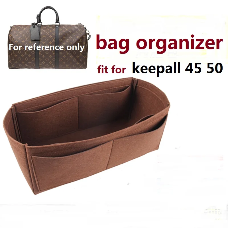 【Only Sale Inner】Bag Organizer Insert For L V Keepall 35 40 45 50 55 60 Organiser Divider Shaper Protector Compartment