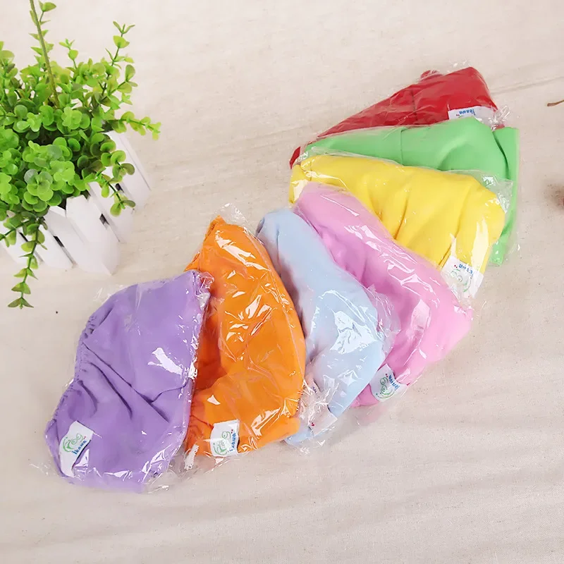 10 Pcs/Lot Baby Diaper One-size Adjustable Washable Diaper Learning Pants Training Pants