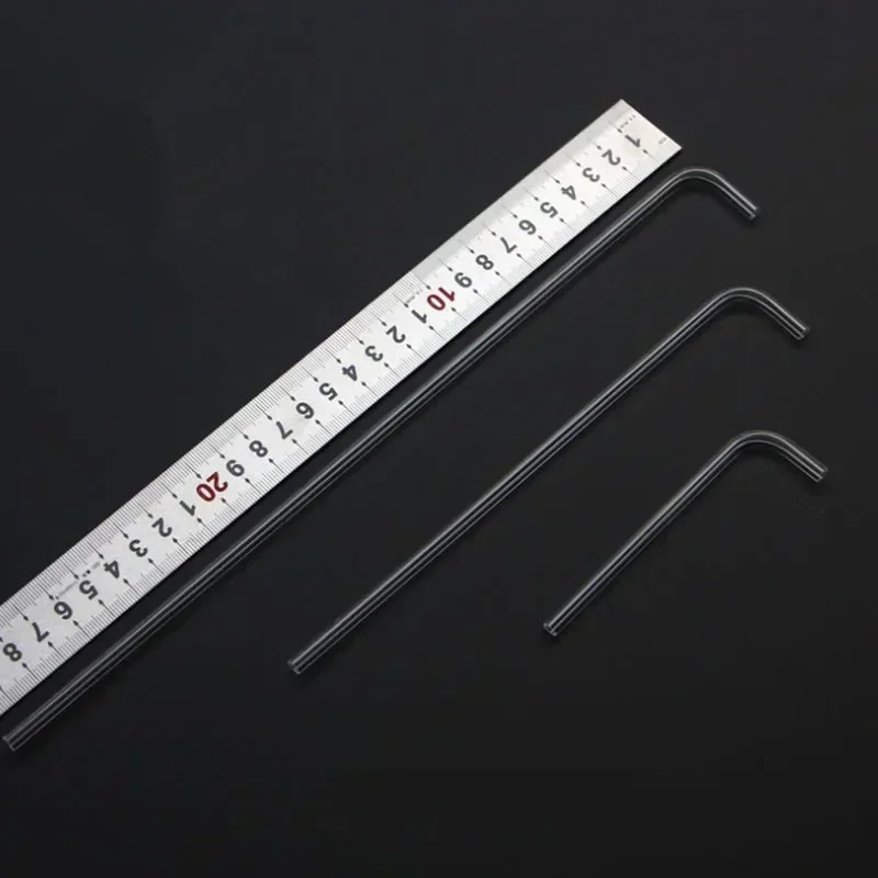 Acrylic Aquarium Connector Set - U-Shape Tube Elbow for Air Pump and Filter Systems (2-Pack)