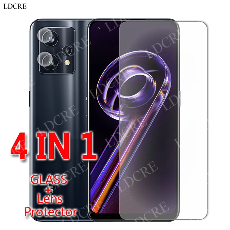 For Realme 9 5G Glass Screen Camera Protector Film Glass For Realme 9 Pro Plus 9i 8 8i 8s 7 Tempered Glass Realme 9 Pro Plus