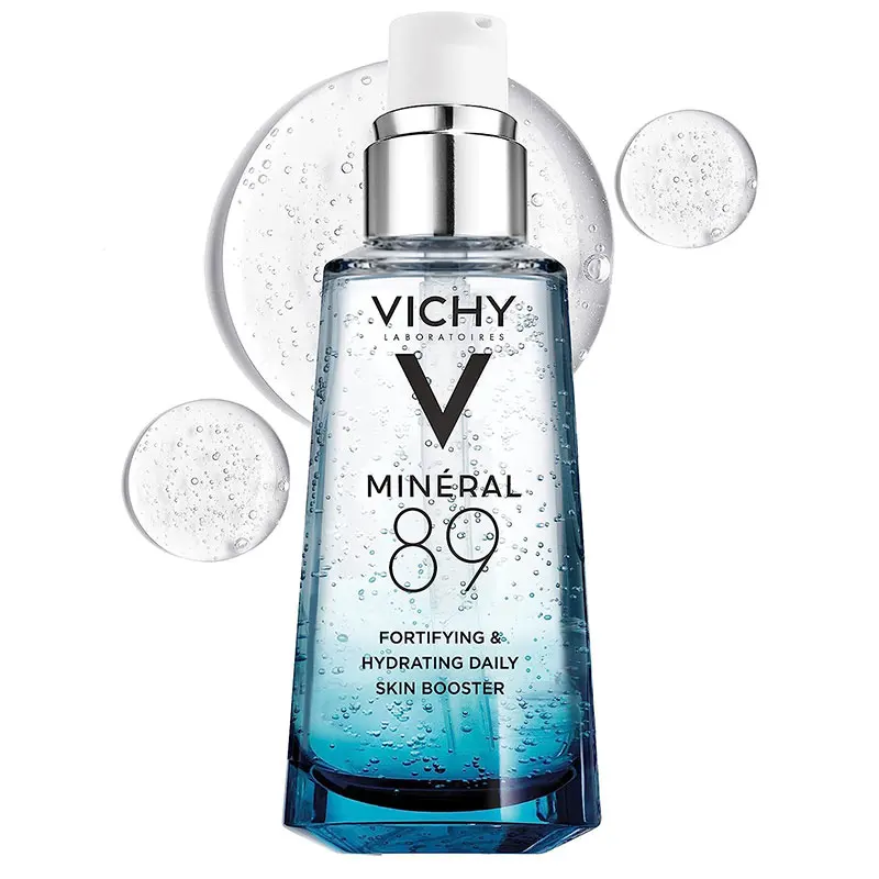 

50ml Vichy Mineral 89 Hyaluronic Acid Facial Essence Women Moisturizing Serum Suitable For Sensitive And Dry Skin Care Makeup