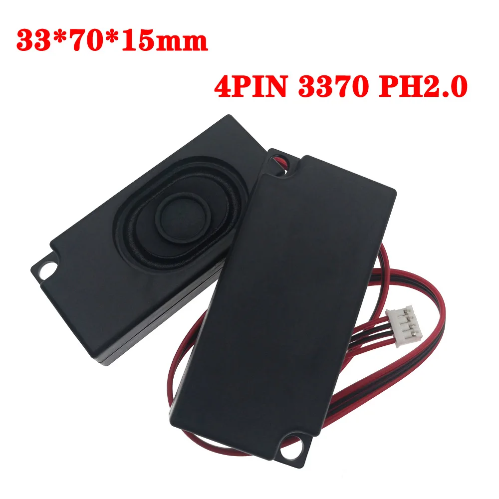 1 Paio Di Altoparlanti Portatili 8 Ohm 2W/8 Ohm 3W 3718 5318 6423 3370 Computer Tv Audio Altoparlante A Frequenza Singola/Doppia Membrana