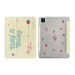 Multicolored Polka Dots Wings Wave 3+Y - Fold Design - Galaxy Tab S7 FE (PKZ144C)